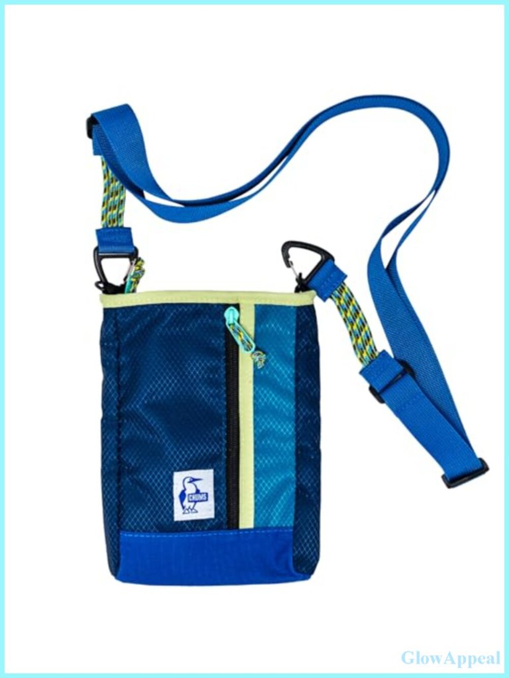 Chums Indio Ripstop Nylon Crossbody Sling Bag Adjustable Strap Everyday Travel